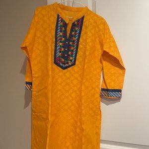 Yellow Kurta